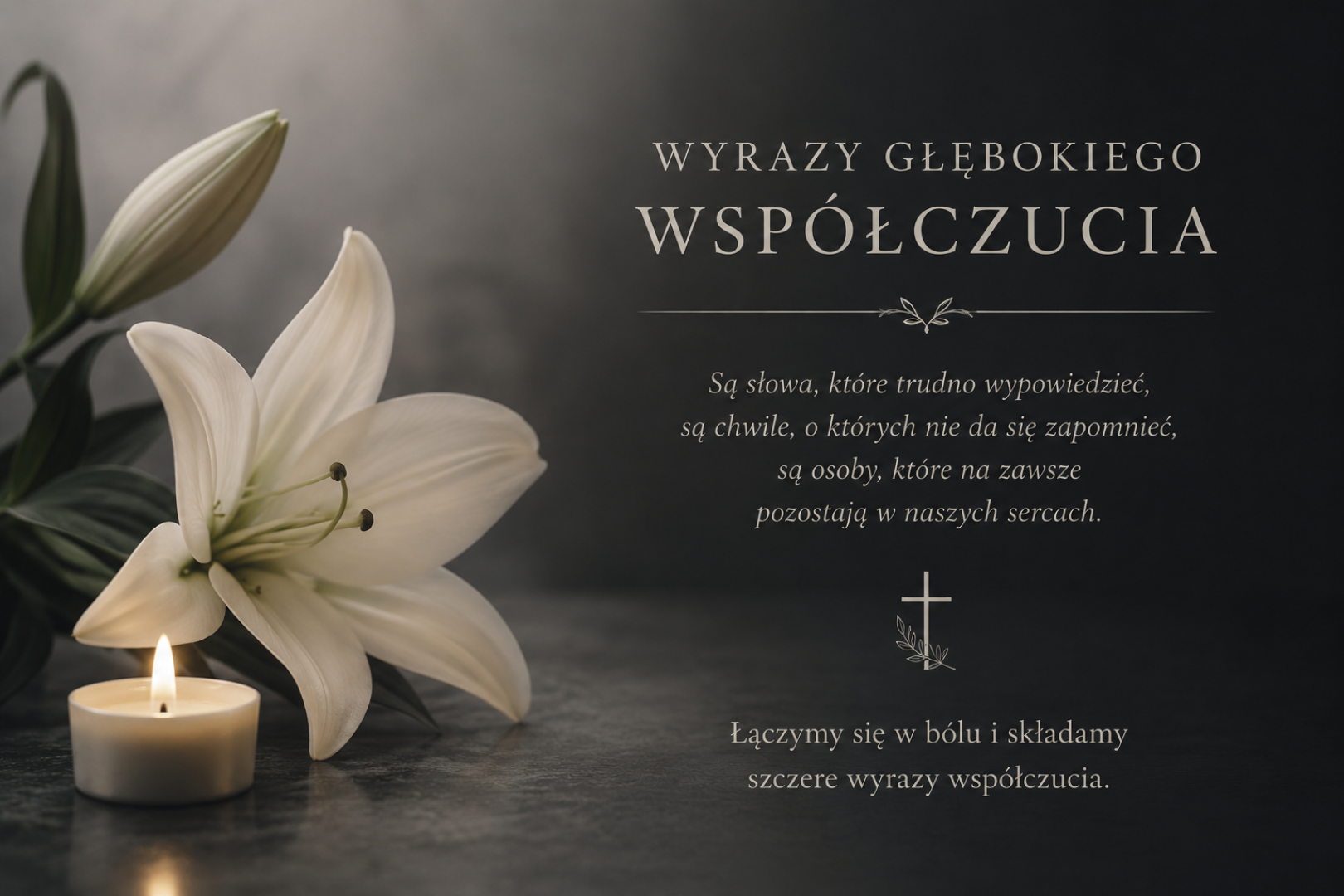Kondolencje posłanki na Sejm RP oraz członków i sympatyków Koalicji Obywatelskiej
