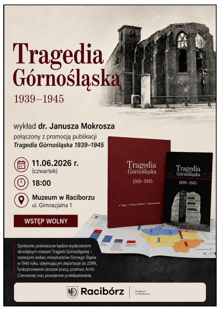 Tragedia Górnośląska tematem wykładu dr. Janusza Mokrosza w Muzeum