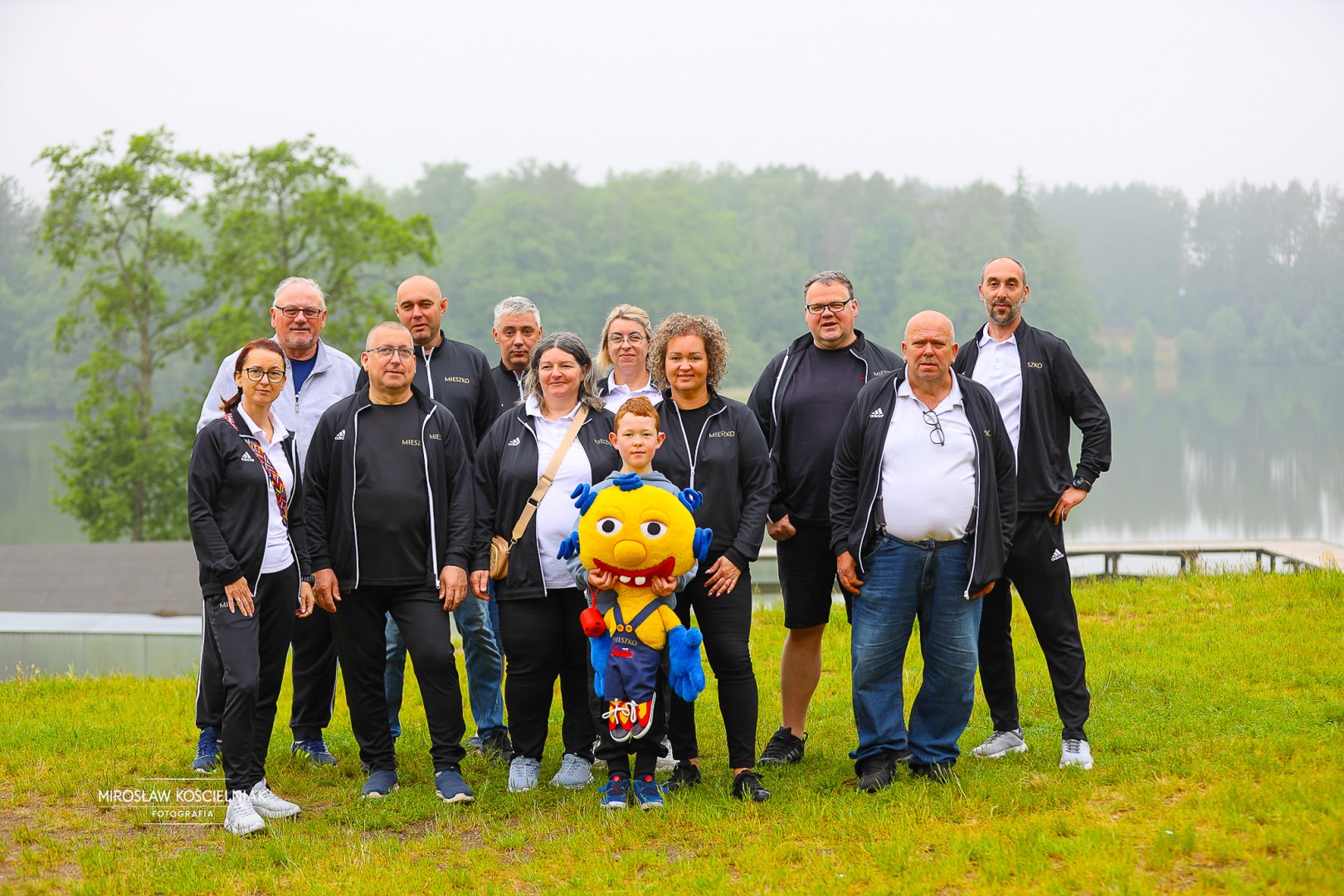27. Spartakiada Sportowa Przemysłu Spożywczego NSZZ Solidarność. Na starcie ekipa z Mieszka