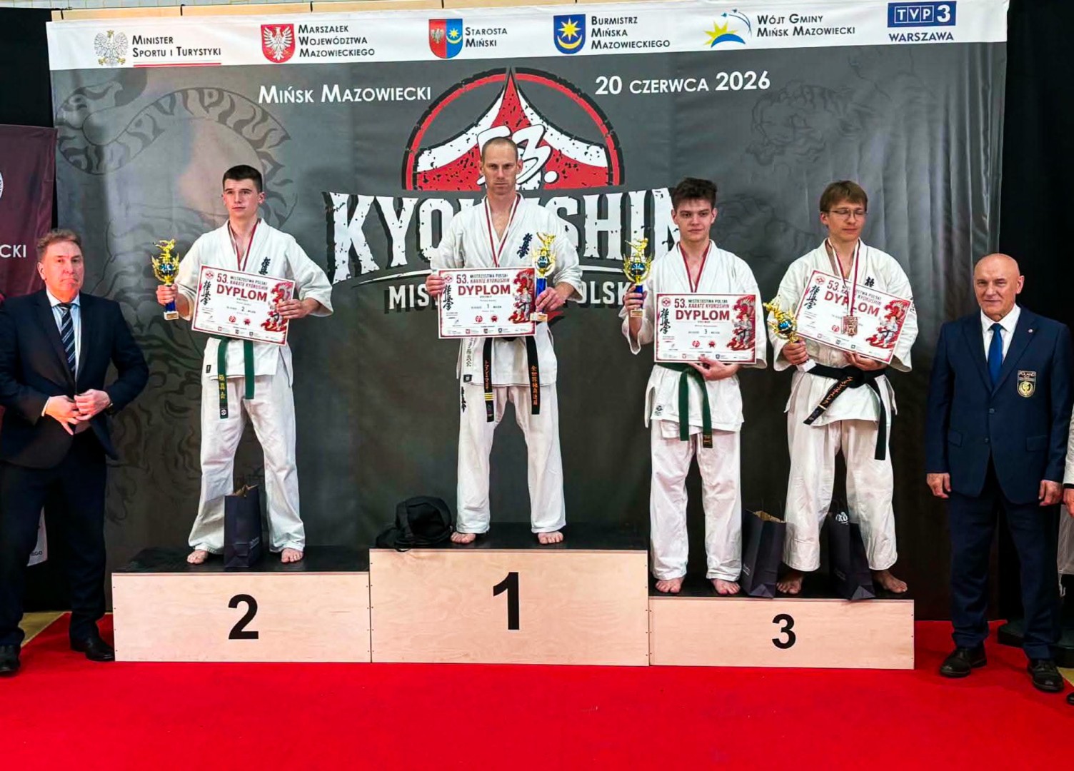 Srebro Pawła Świętego na Mistrzostwach Polski Karate Kyokushin