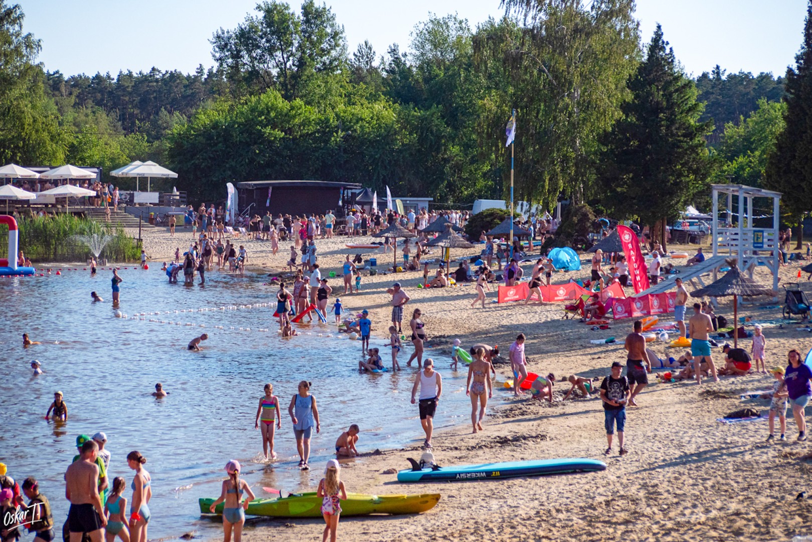 Zakaz wchodzenia do wody na Wodniku w Kuźni Raciborskiej. MOKSiR wydał komunikat