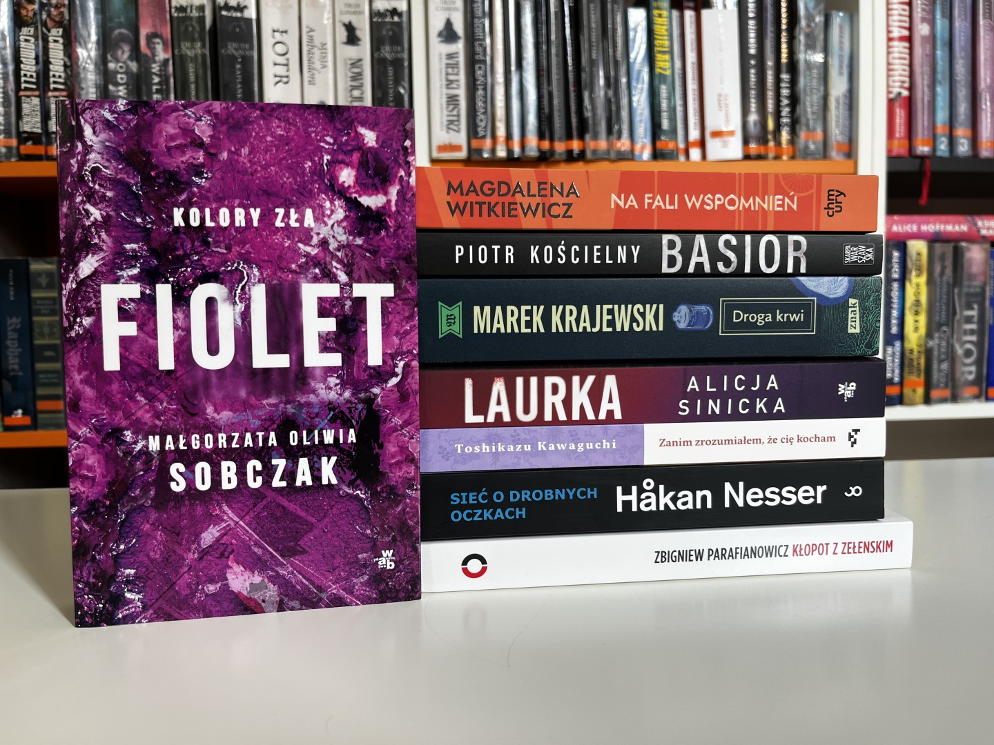 Nowości książkowe w bibliotece