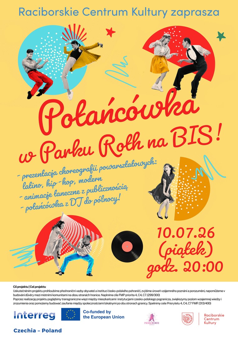 Potańcówka w Parku Roth na bis. Taneczny wieczór pod chmurką już 10 lipca