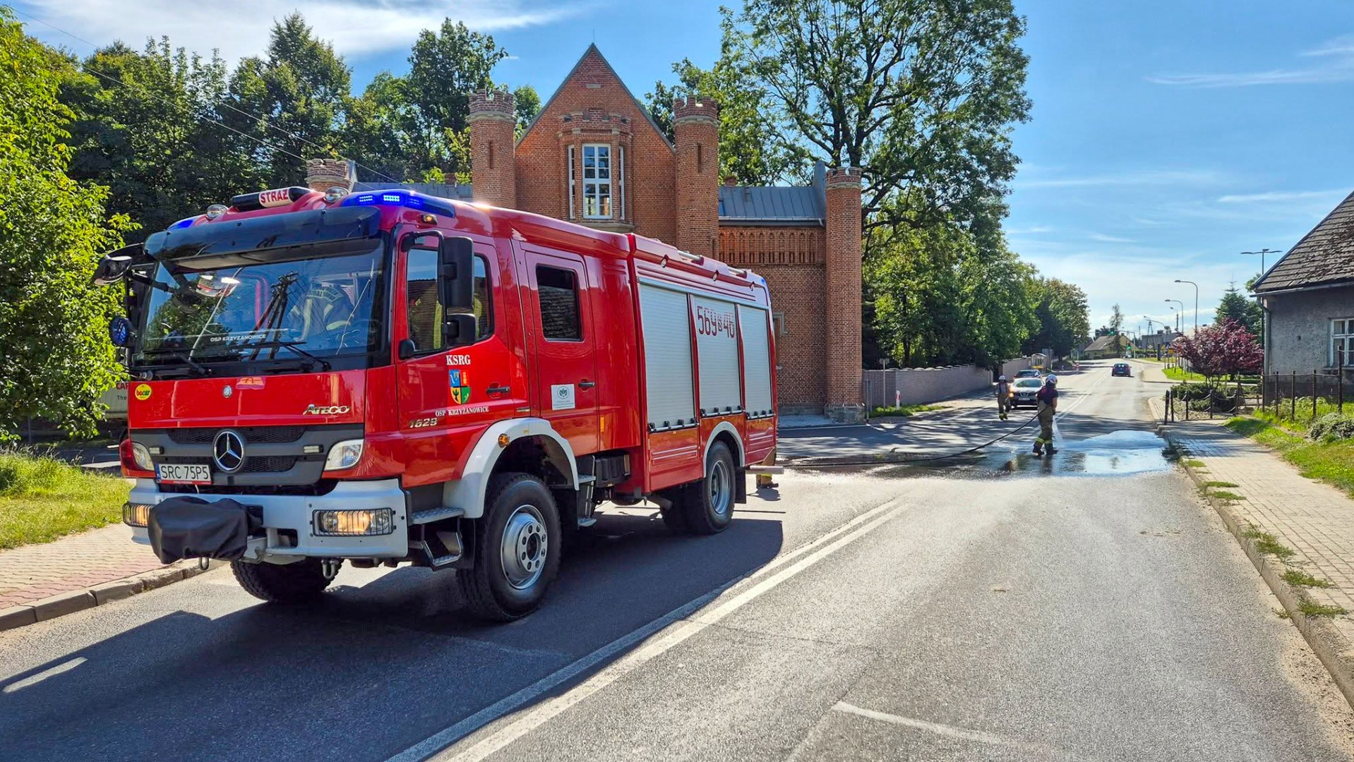 Trzy interwencje strażaków w powiecie raciborskim - raport 998