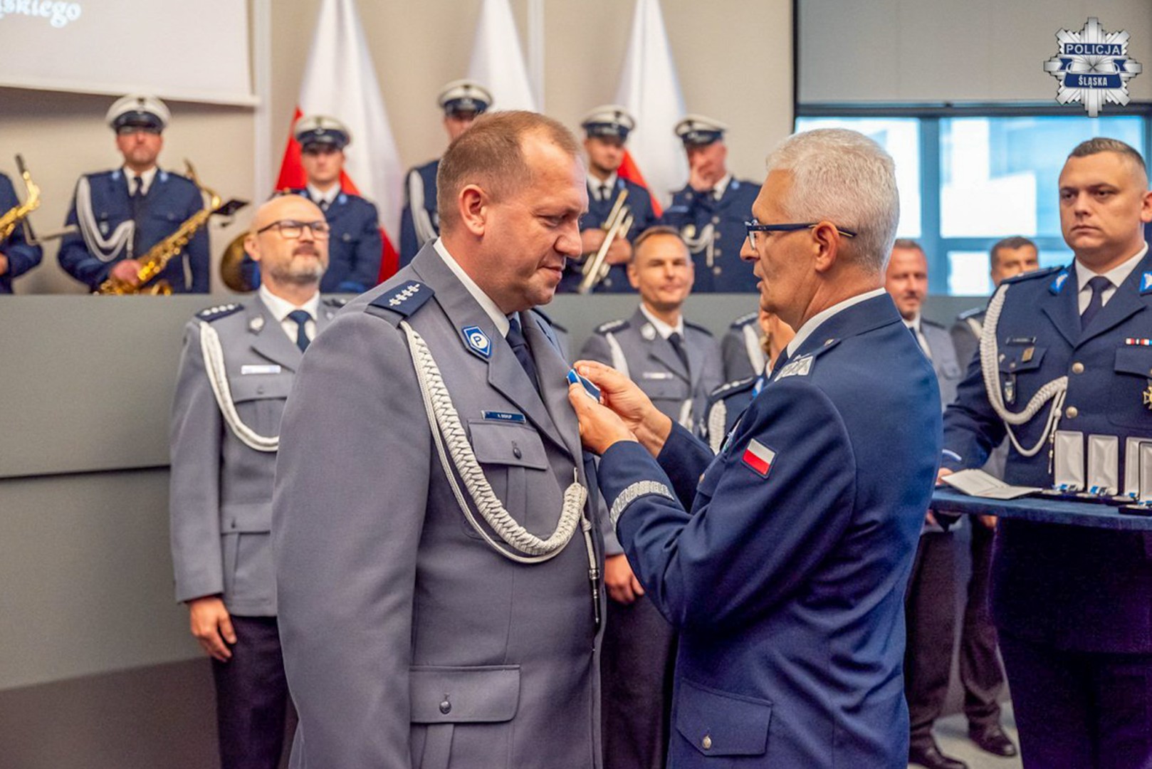 Raciborski dzielnicowy odznaczony za zasługi dla śląskiej Policji