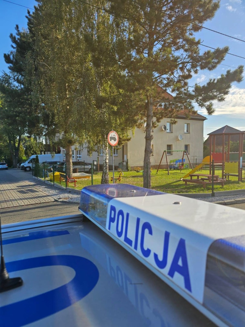 Przejście dla pieszych nie jest miejscem do wysadzania dziecka