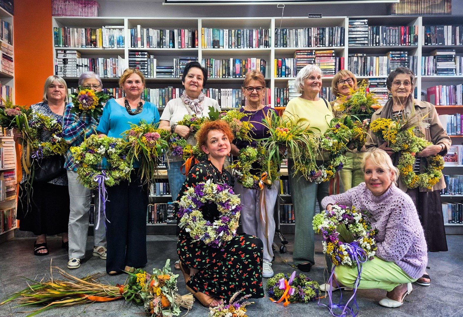 Jesienne kompozycje w Bibliotece na Ostrogu