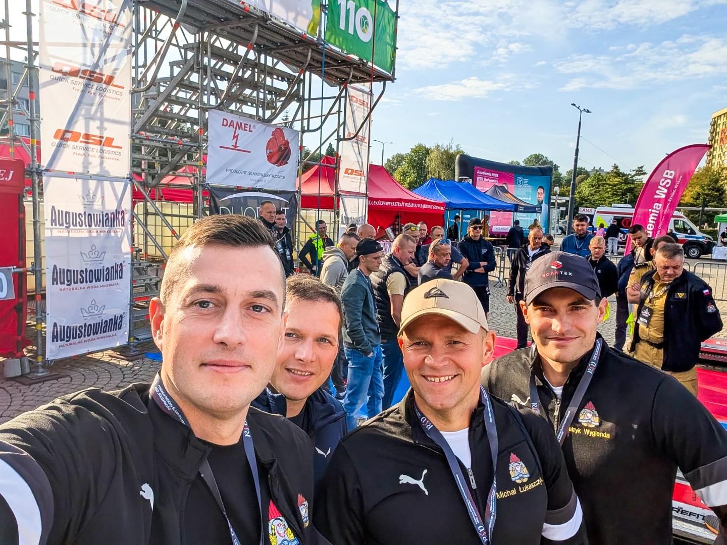 Podium dla KP PSP Racibórz. Strażacy wywalczyli trzecie miejsce w zawodach NajSolidniejszy Strażak