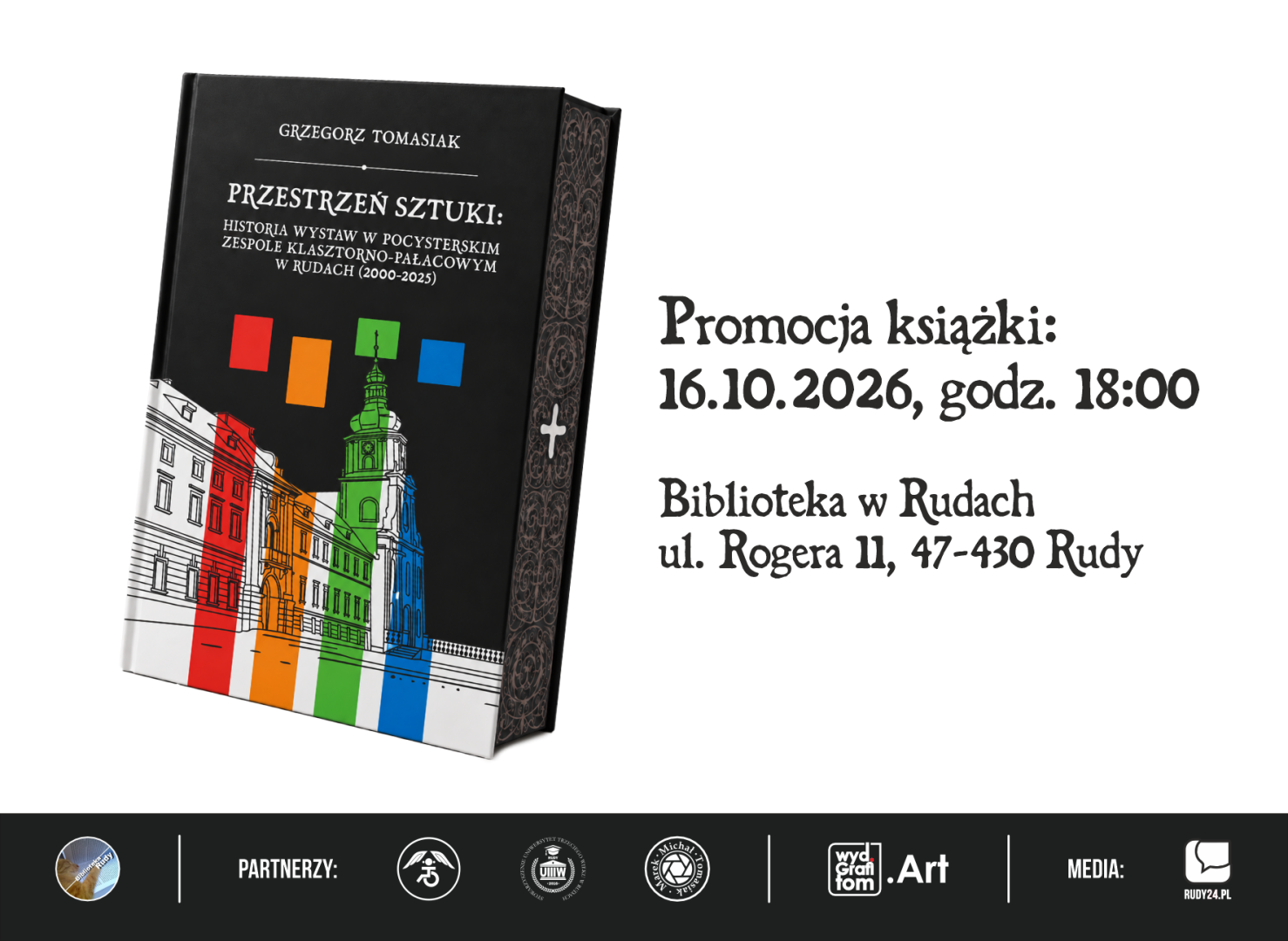 Przestrzeń sztuki w Bibliotece w Rudach