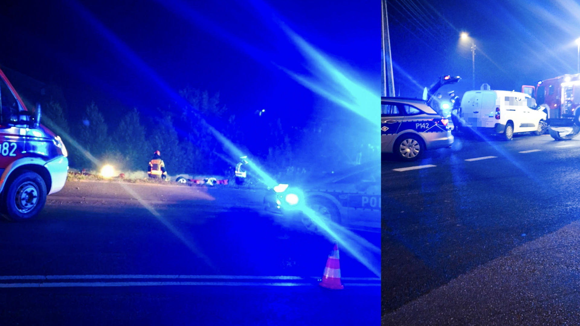 Tragiczny wypadek niedaleko Raciborza. Dwie osobówki zderzyły się w Syryni