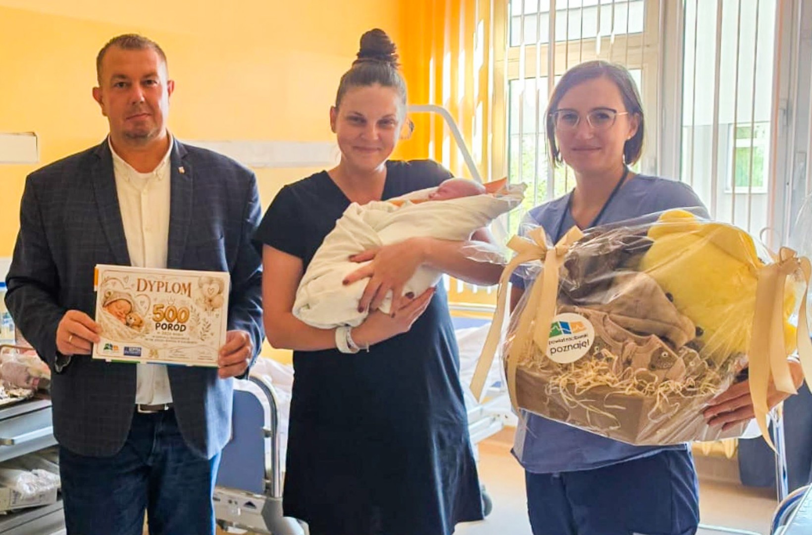 500. poród w raciborskim szpitalu. Mała Pola przyszła na świat w Raciborzu