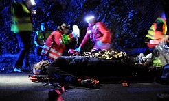 Wypadek busa na Urbanku. Ratownicy w akcji - Serwis informacyjny z Raciborza - naszraciborz.pl