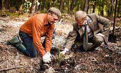 Nadleśnictwo Siewierz „Po stronie natury” - posadzono ponad 2 tysiące drzew! - Serwis informacyjny z Raciborza - naszraciborz.pl