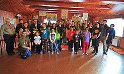 Prezes Andrzej Pilot odwiedził uczestników zimowiska ZHP - Serwis informacyjny z Raciborza - naszraciborz.pl