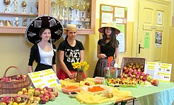 Zdrowo i kolorowo w Dzień Wiosny w Gimnazjum Nr 5  - Serwis informacyjny z Raciborza - naszraciborz.pl