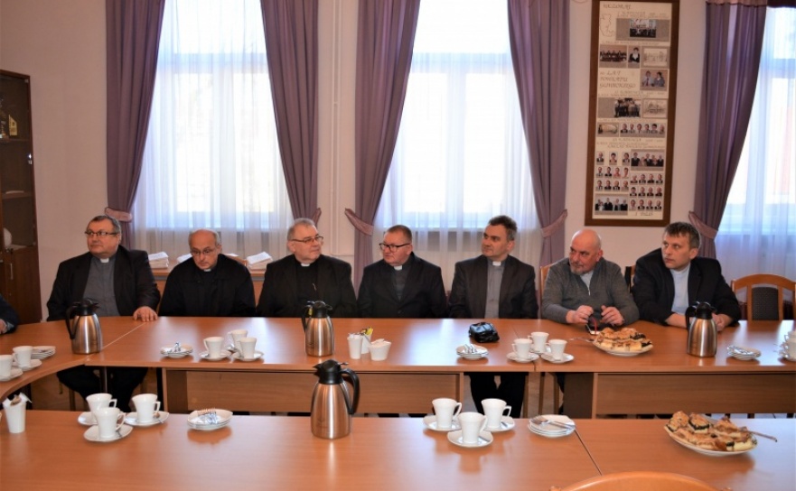 Spotkanie z proboszczami powiatu gliwickiego  - Serwis informacyjny z Raciborza - naszraciborz.pl