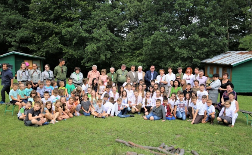 Z wizytą u harcerzy  - Serwis informacyjny z Raciborza - naszraciborz.pl