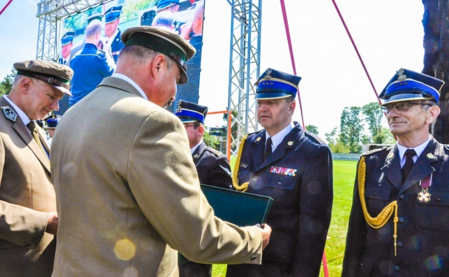 25 lat po wielkim pożarze. Uroczyste obchody w Kuźni Raciborskiej  - Serwis informacyjny z Raciborza - naszraciborz.pl