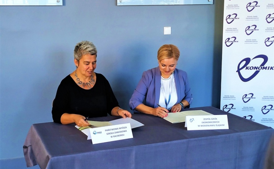Raciborska PWSZ podpisała umowę o współpracy z wodzisławskim Ekonomikiem - Serwis informacyjny z Raciborza - naszraciborz.pl