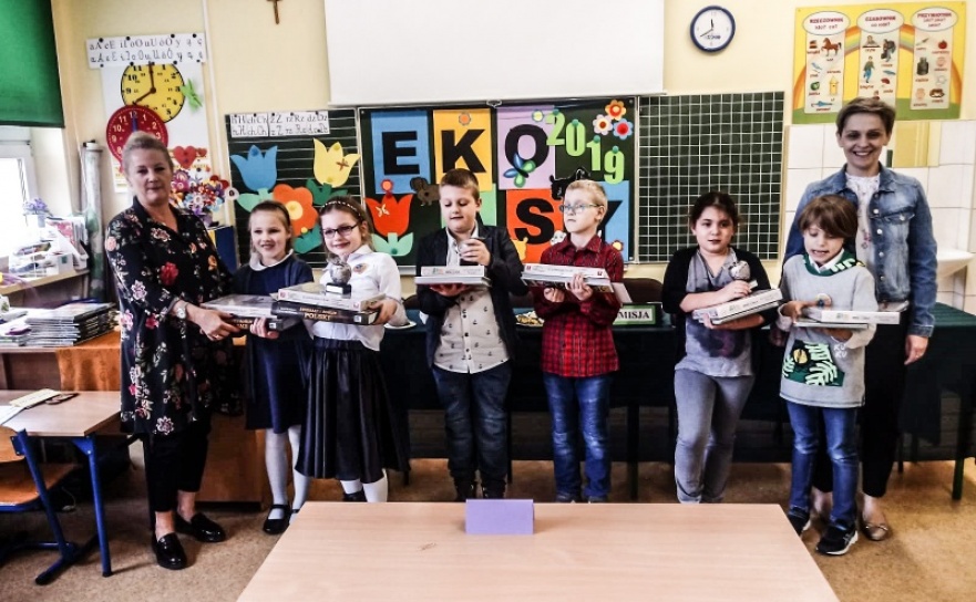 Akcja segregacja. Eko-Asy w SP 15  - Serwis informacyjny z Raciborza - naszraciborz.pl