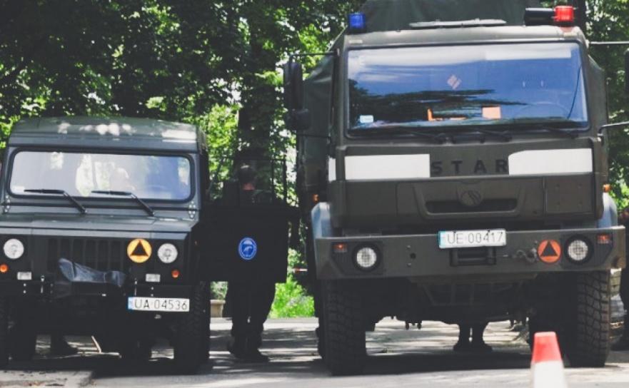 Nabój w Ciechowicach, pocisk przy Grzonki - Serwis informacyjny z Raciborza - naszraciborz.pl