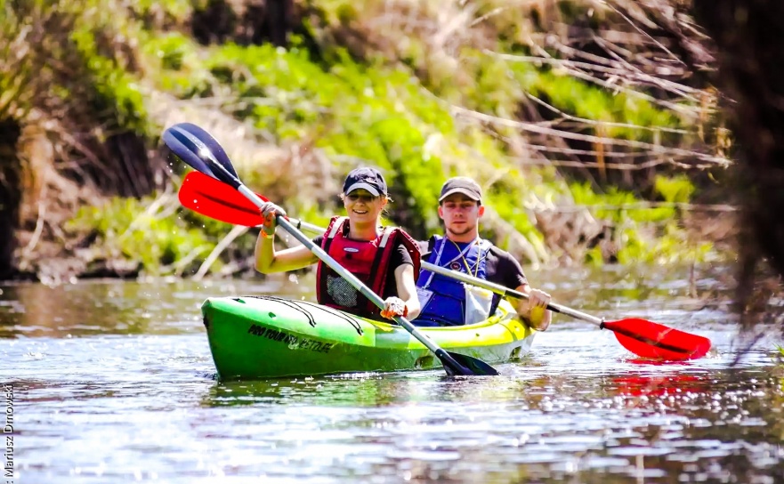 Rodzinny spływ kajakowy z Gminnym Centrum Kultury w Nędzy - Serwis informacyjny z Raciborza - naszraciborz.pl