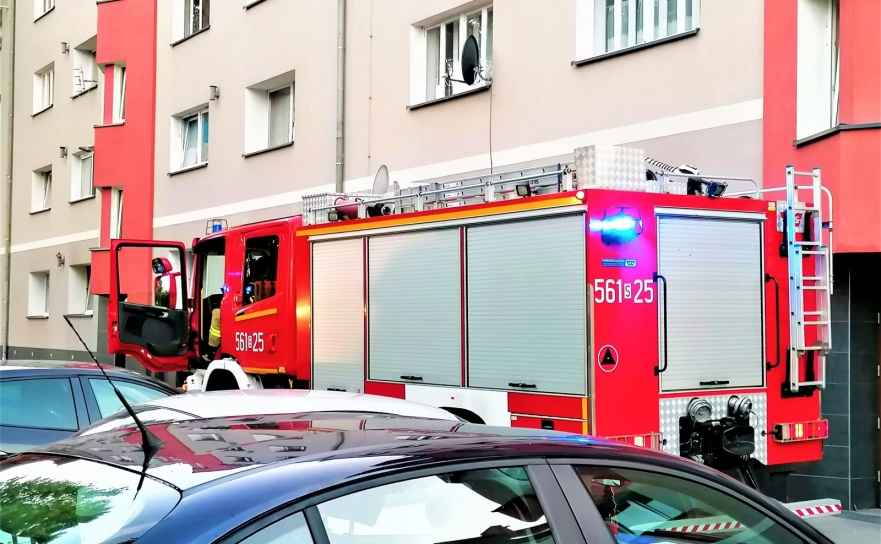 Interwencja na Kościuszki. Mieszkanie okazało się puste - Serwis informacyjny z Raciborza - naszraciborz.pl