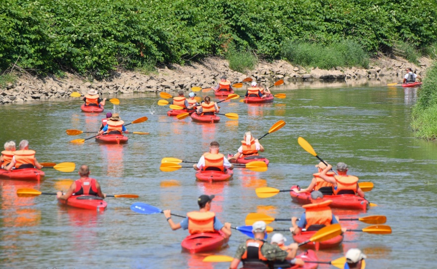 Spływ kajakowo-rowerowy do Grzegorzowic [ZAPROSZENIE] - Serwis informacyjny z Raciborza - naszraciborz.pl