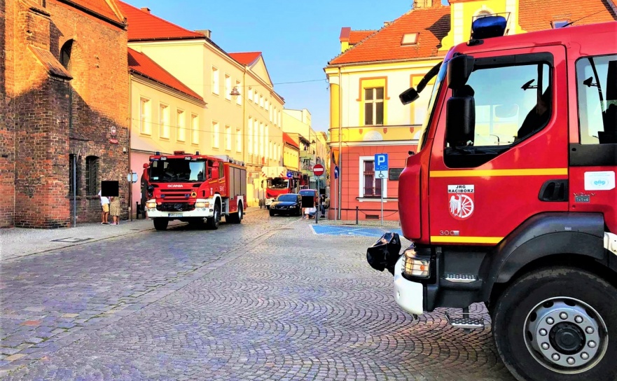 Alarm z monitoringu przy Chopina - Serwis informacyjny z Raciborza - naszraciborz.pl