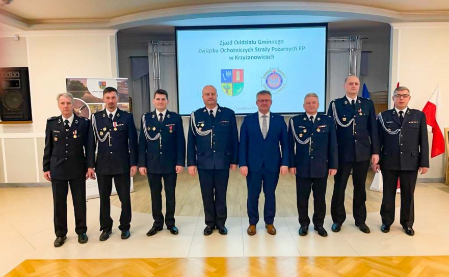 Strażacy z gminy Krzyżanowice wybrali nowe władze