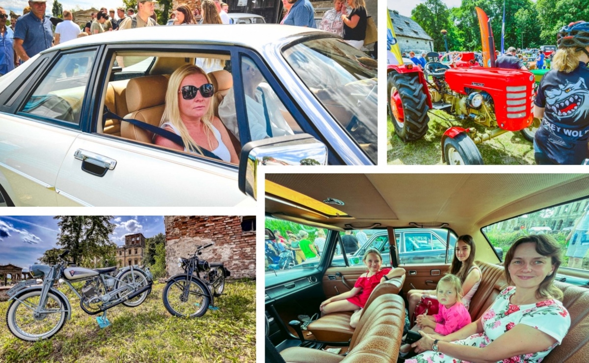 Sławików pełen atrakcji – dwa zloty przy ruinach pałacu - Serwis informacyjny z Raciborza - naszraciborz.pl