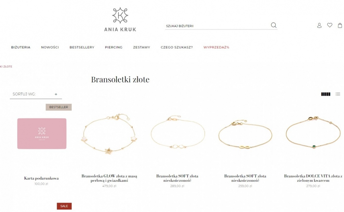 Złote bransoletki damskie - Serwis informacyjny z Raciborza - naszraciborz.pl