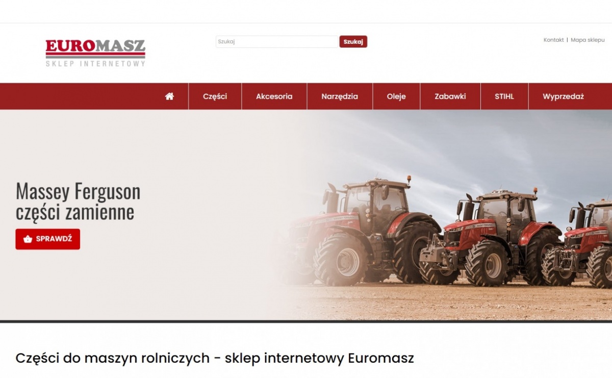 Internetowy sklep rolniczy - szeroki wybór części do maszyn - Serwis informacyjny z Raciborza - naszraciborz.pl