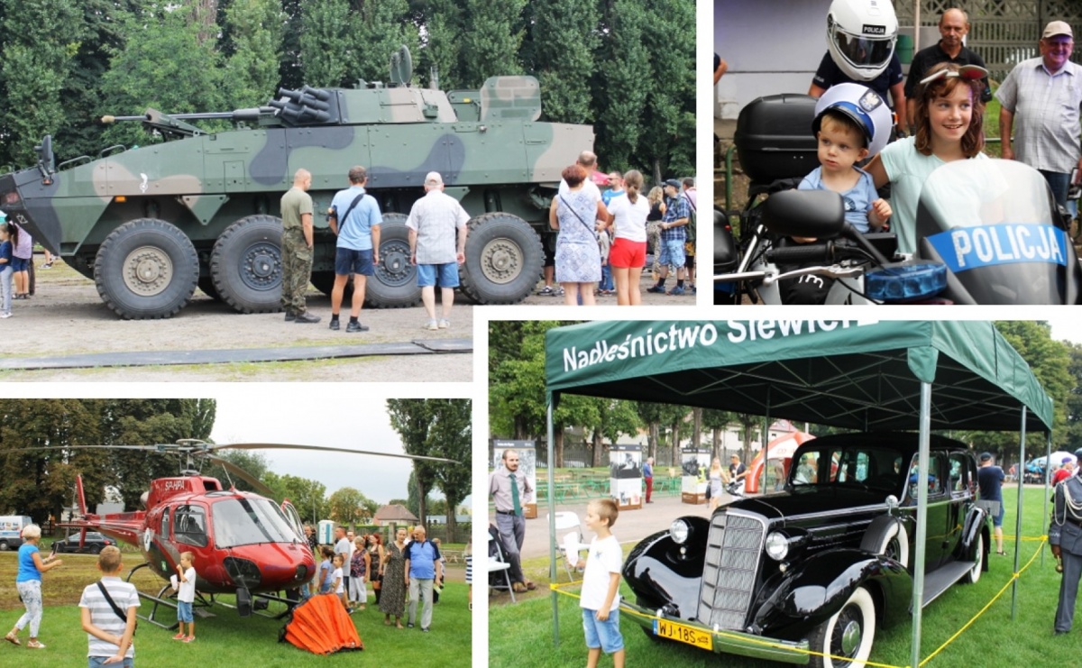 Cadillac marszałka, Rosomak i śmigłowiec na festynie służb mundurowych - Serwis informacyjny z Raciborza - naszraciborz.pl