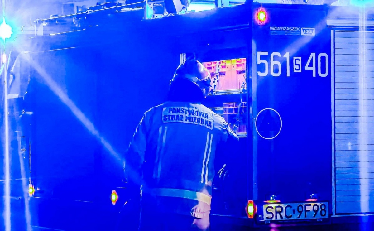 Alarm na Starowiejskiej po zwarciu w transformatorze - Serwis informacyjny z Raciborza - naszraciborz.pl