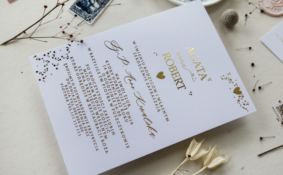 Zaproszenia ślubne na które warto postawić już dziś - Serwis informacyjny z Raciborza - naszraciborz.pl