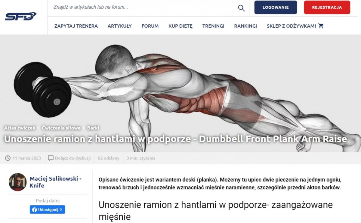 Atlas ćwiczeń na mięśnie brzucha - przysiady, plank - Serwis informacyjny z Raciborza - naszraciborz.pl