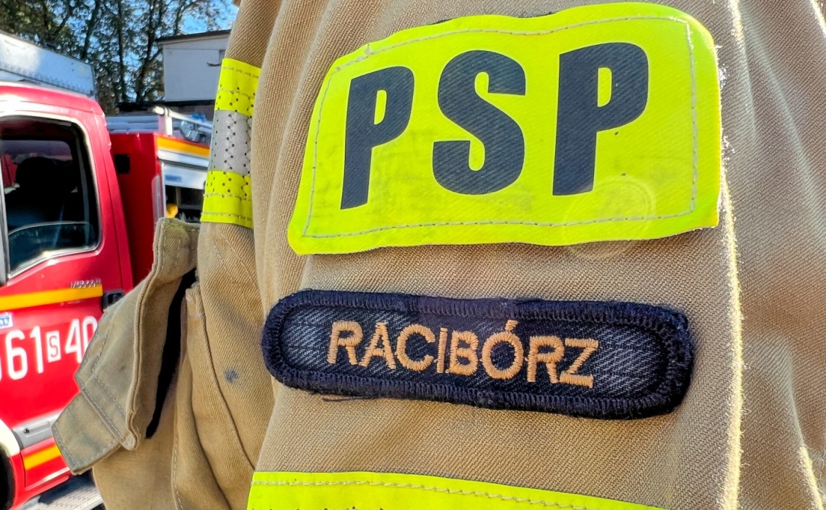 Strażacy w akcji w Babicach. Nad jezdnią zwisał konar - Serwis informacyjny z Raciborza - naszraciborz.pl