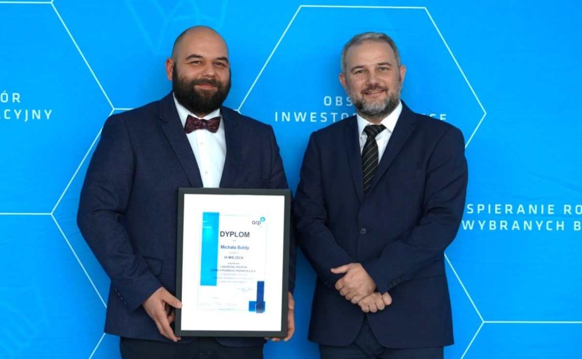 3. miejsce w konkursie ARP na najlepszą pracę inżynierską dla absolwenta ANS - Serwis informacyjny z Raciborza - naszraciborz.pl