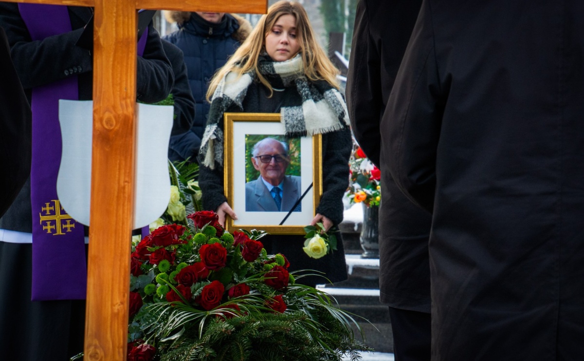 Na Jeruzalem pożegnano śp. Pawła Newerlę, zasłużonego obywatela miasta Raciborza [FOTO i WIDEO] - Serwis informacyjny z Raciborza - naszraciborz.pl