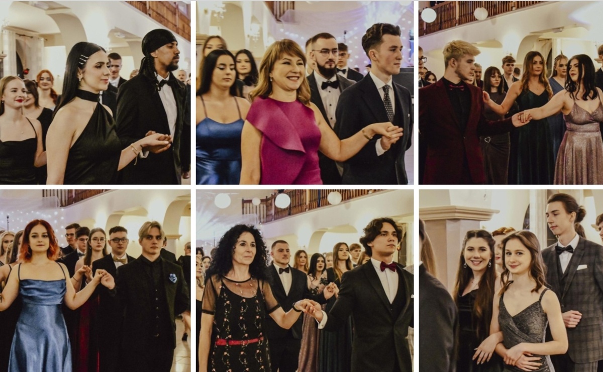 Maturzyści I LO i Liceum Sztuk Plastycznych zatańczyli poloneza w Rogowie [FOTO i WIDEO] - Serwis informacyjny z Raciborza - naszraciborz.pl