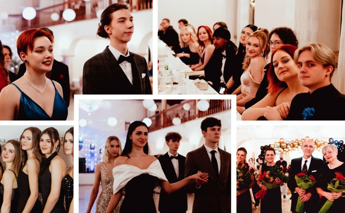 Zjawiskowe kreacje i niezapomniane polonezy. Bal w ZSO nr 1 [FOTO] - Serwis informacyjny z Raciborza - naszraciborz.pl