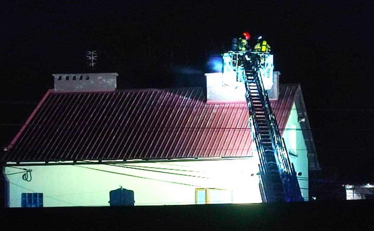 Pięć zastępów w akcji w Żerdzinach - Serwis informacyjny z Raciborza - naszraciborz.pl