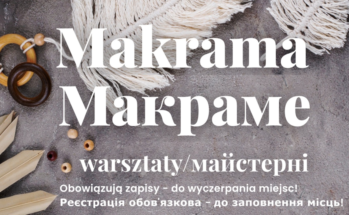 Warsztaty makramy w raciborskiej bibliotece - Serwis informacyjny z Raciborza - naszraciborz.pl