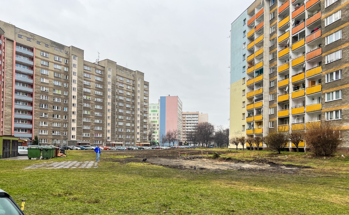 Na Katowickiej rusza budowa. Co powstanie pomiędzy blokami - Serwis informacyjny z Raciborza - naszraciborz.pl