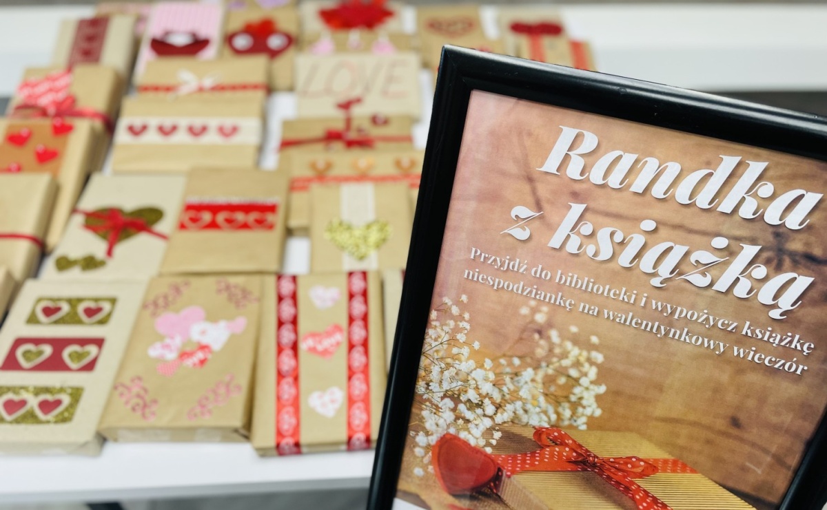 Randka z książką – propozycja raciborskiej biblioteki na Walentynki - Serwis informacyjny z Raciborza - naszraciborz.pl