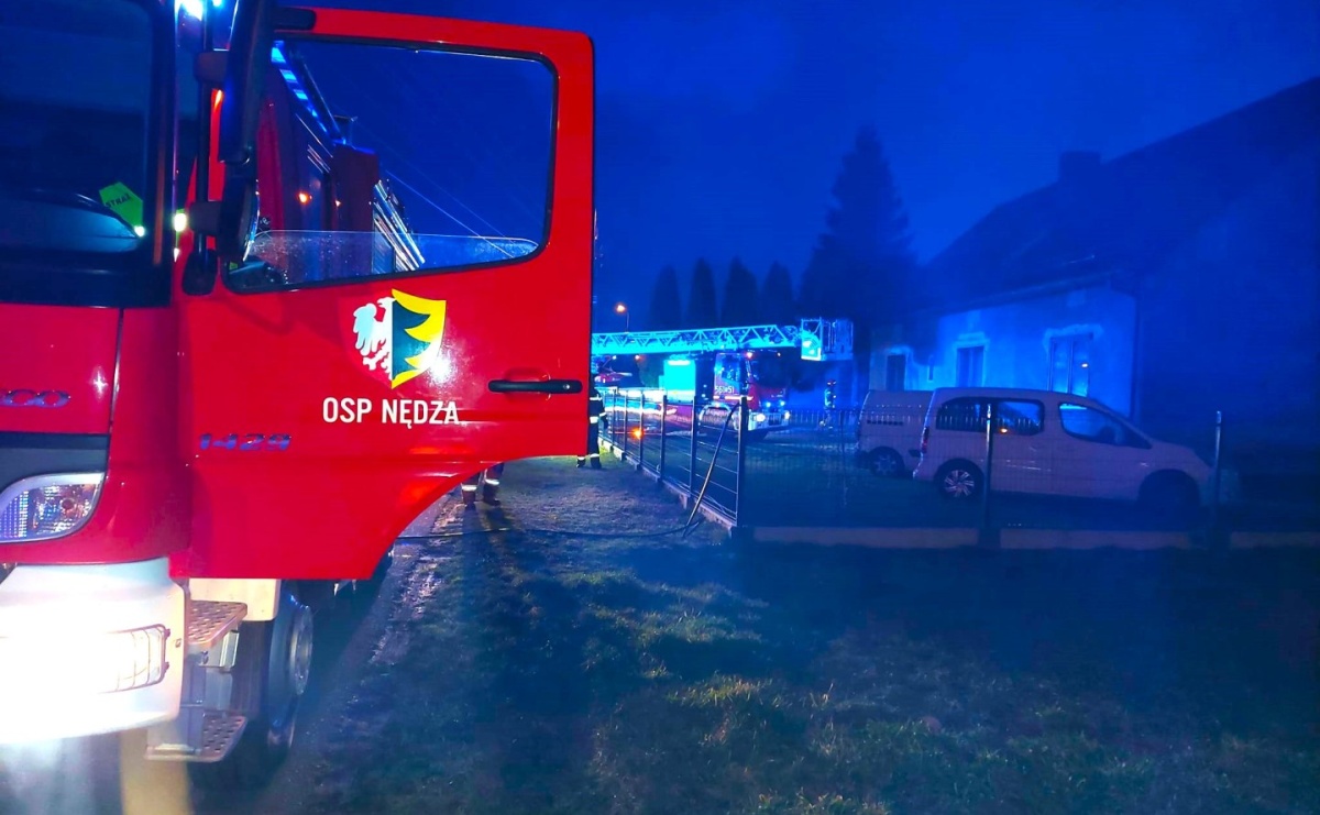 Raport 998. Pożar sadzy w Babicach - Serwis informacyjny z Raciborza - naszraciborz.pl