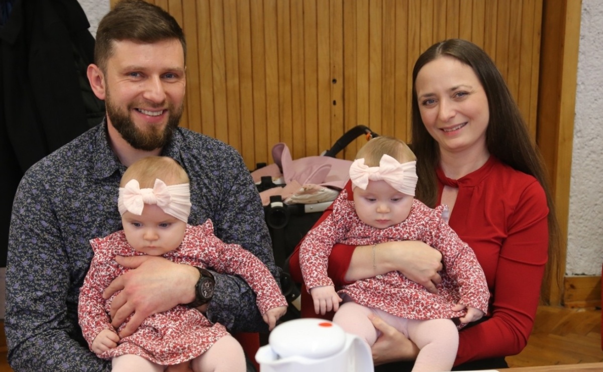 W Krzyżanowicach przywitano najmłodszych obywateli gminy - Serwis informacyjny z Raciborza - naszraciborz.pl