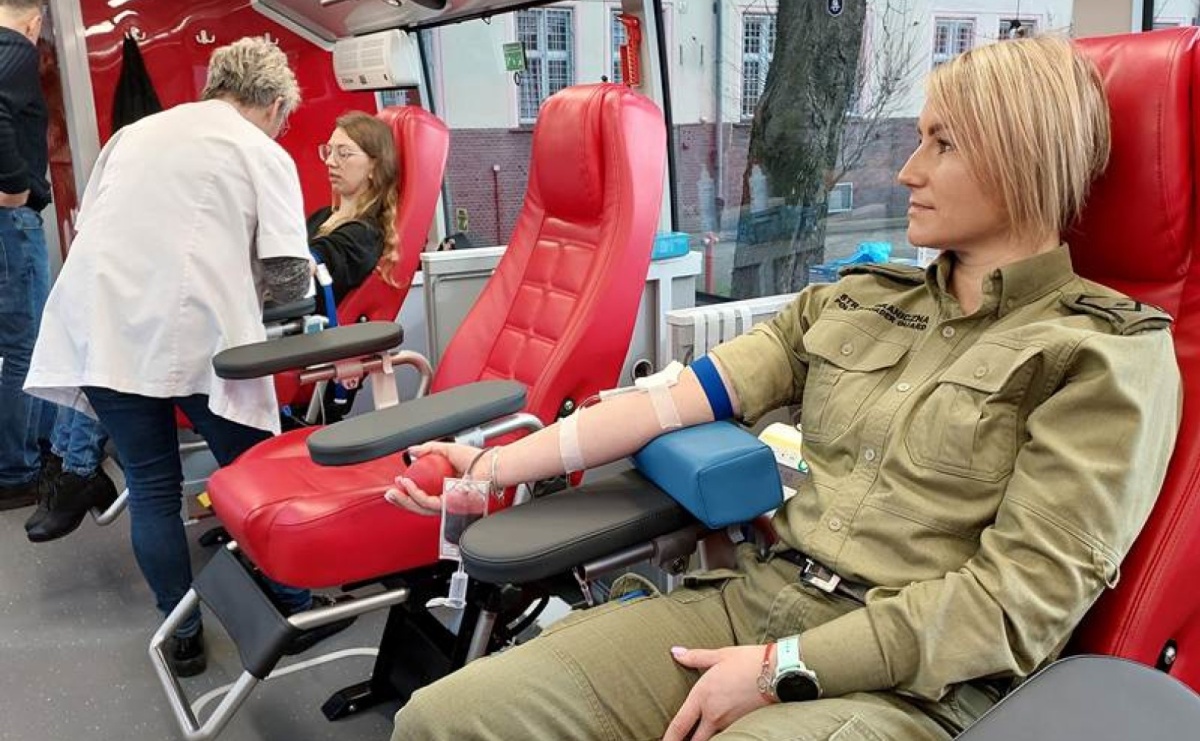 Śląscy pogranicznicy nie żałują krwi - Serwis informacyjny z Raciborza - naszraciborz.pl