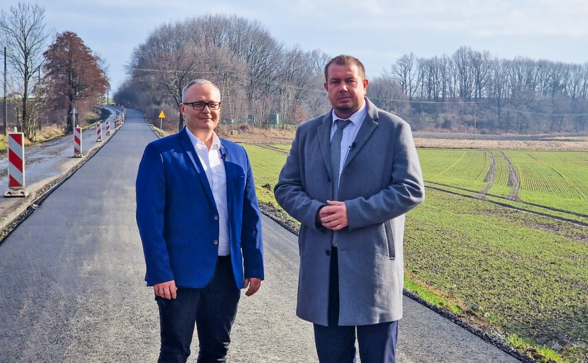 Przebudowa drogi Pietrowice Wlk. - Lekartów wkracza w ostatnią fazę - Serwis informacyjny z Raciborza - naszraciborz.pl